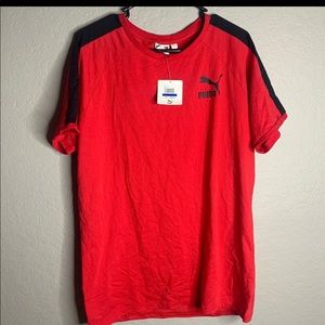Black and red puma shirt size XL
